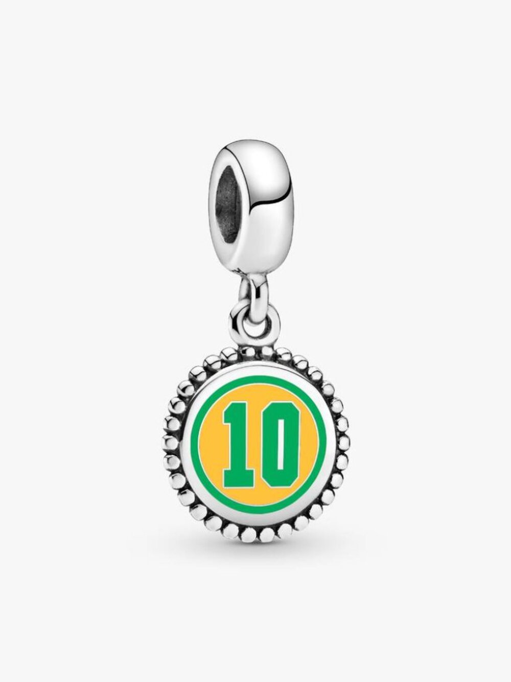 PandoraBrazil #10 Soccer Charm